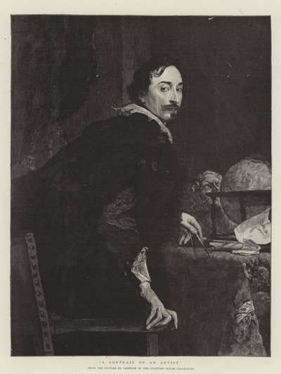 A Portrait of an Artist by Anthony van Dyck